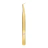 Сверхточный пинцет Barbara серия Gold Touch, тип "крючок"