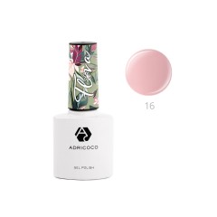 Гель-лак ADRICOCO FLORA №16 - изящная роза (8 мл.)