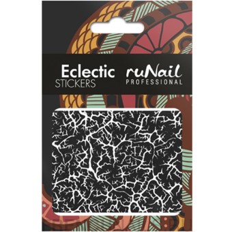 Наклейки для дизайна ногтей (кракелюр) №1749, ruNail Наклейки для дизайна ногтей (кракелюр) №1749, ruNail