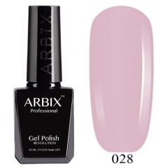 Гель-лак ARBIX (Арбикс) №028 Воздушный Поцелуй, 10 мл