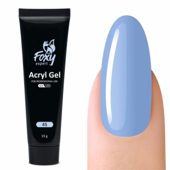 Акрил-гель (Acryl gel) #45, 15 ml, Foxy Expert