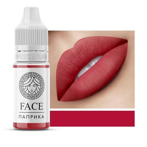 Перманентный пигмент Паприка, FACE, 6 мл Перманентный пигмент Паприка, FACE, 6 мл