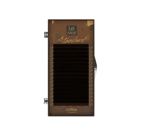 Ресницы коричневые Arabica Le Maitre "Standard Coffee" 16 линий L 0.07 06 мм 
