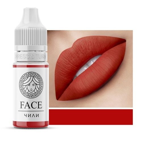 Перманентный пигмент Чили, FACE, 6 мл