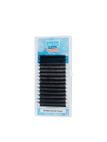 Черные ресницы Lash&amp;Go микс готовые пучки W 3D 0.07/L/8-14 mm 14 линий