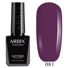 Гель-лак ARBIX (Арбикс) №081 Изабелла, 10 мл