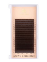 Ресницы коричневые BARBARA Tiramisu МИКС С 0.10 4-11mm 16 линий