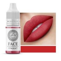Перманентный пигмент Гранат, FACE, 6 мл