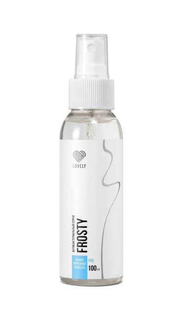 Антибактериальный спрей LOVELY, аромат Морозная свежесть, 100 ml