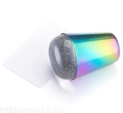 Штамп для стемпинга «Хамелеон» - с блестками, TNL