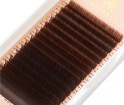 Ресницы коричневые BARBARA Coffee МИКС C 0.10 7-15mm 16 линий Ресницы коричневые BARBARA Coffee МИКС C 0.10 7-15mm 16 линий