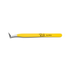 Пинцет для наращивания Rili тип "Сапожок" Yellow line