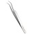 Пинцет изогнутый Enigma (Metallic)