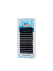 Черные ресницы Lash&amp;Go микс готовые пучки Y 2D 0.10/M/8-14 mm 14 линий