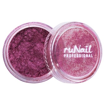 Дизайн для ногтей: пигмент (цвет: пудрово-розовый) №1165, ruNail