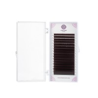 Ресницы Enigma Light цвет «Мокка» микс 0.10/L/7-14 mm (16 линий)
