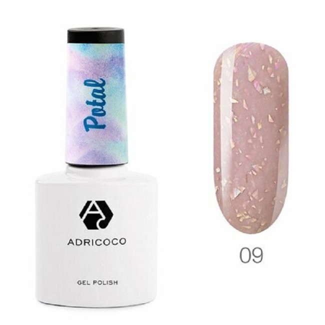 Гель-лак ADRICOCO Potal №09 - Ванильное какао (8 мл.)