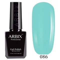 Гель-лак ARBIX (Арбикс) №086 Мятное Фраппе, 10 мл