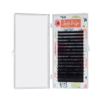 Черные ресницы Lash&amp;Go 0,07/L/14 mm new (16 линий)
