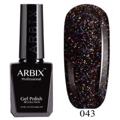 Гель-лак ARBIX (Арбикс) №043 Ночная Москва, 10 мл