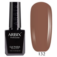 Гель-лак ARBIX (Арбикс) №132 Ореховый Мокко, 10 мл