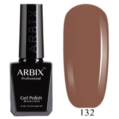Гель-лак ARBIX (Арбикс) №132 Ореховый Мокко, 10 мл