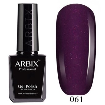 Гель-лак ARBIX (Арбикс) №061 Магнетизм, 10 мл Гель-лак ARBIX (Арбикс) №061 Магнетизм, 10 мл
