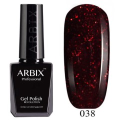 Гель-лак ARBIX (Арбикс) №038 Куршавель, 10 мл