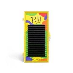 Ресницы чёрные Rili - 16 линий B 0.10 10мм